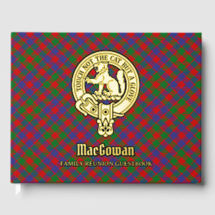MacGowan Family Reunion Foil Guest Book