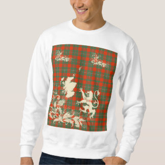 MacGregor Ancient Tartan Scotland Lion Map Art Sweatshirt