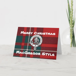 MacGregor Christmas Card Tartan