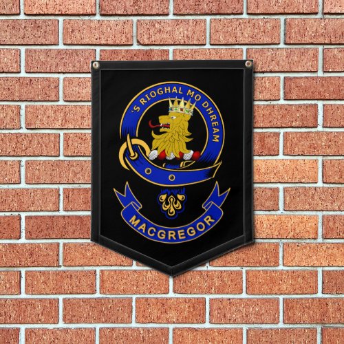 MacGregor Clan Badge Banner   Pennant