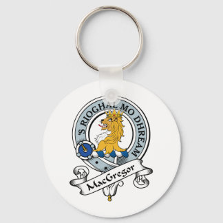 MacGregor Clan Badge Keychain