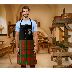 MacGregor Clan Badge & Tartan Kilt Apron