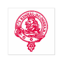 MacGregor Clan Crest Stamp (Choose Color Ink)