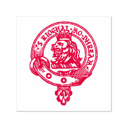 MacGregor Clan Crest Stamp (Choose Color Ink)