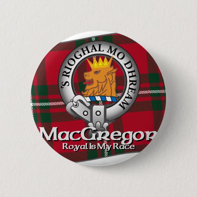 MacGregor Clan Pinback Button (Front)