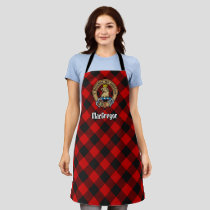 MacGregor Crest over Rob Roy Tartan Apron