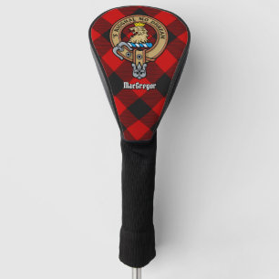 MacGregor Crest over Rob Roy Tartan Golf Head Cover