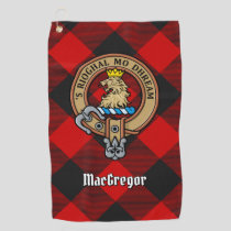 MacGregor Crest over Rob Roy Tartan Golf Towel
