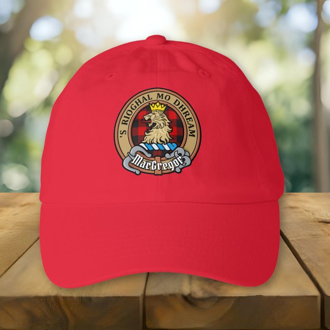 MacGregor Crest over Rob Roy Tartan Trucker Hat (Creator Uploaded)