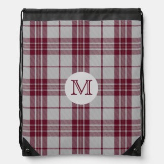 MacGregor Dress Tartan Plaid Monogram Backpack