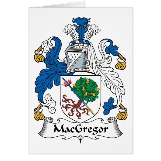 MacGregor Family Crest Cards (Front)