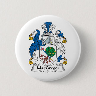 MacGregor Family Crest Pinback Button