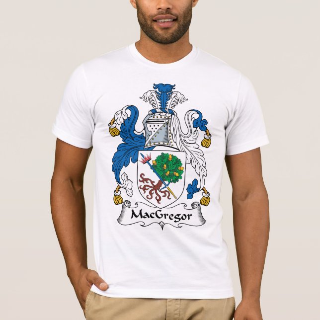 MacGregor Family Crest T-Shirt (Front)