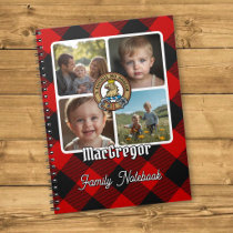MacGregor Family Photo Collage Notebook