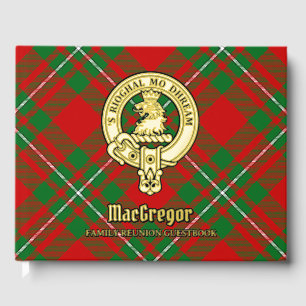 MacGregor Family Reunion Foil Guest Book