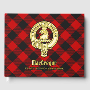 MacGregor Family Reunion Foil Guest Book