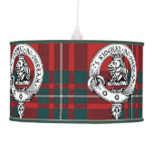 MacGregor Lamp Clan Badge and Tartan (Front)