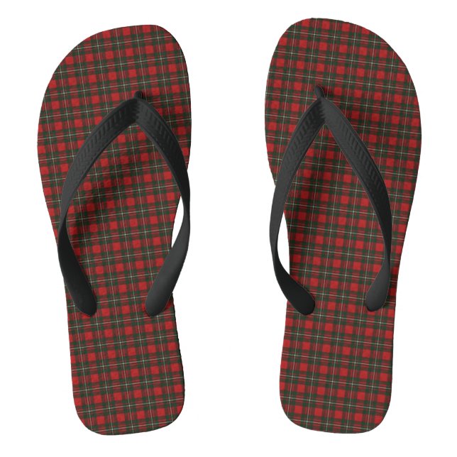 MacGregor Modern Original Scottish  Tartan Flip Flops (Footbed)