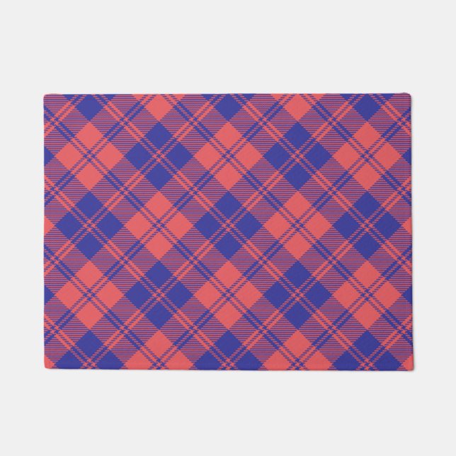 MacGregor of Glengyle Clan Scottish Tartan Plaid Doormat (Front)