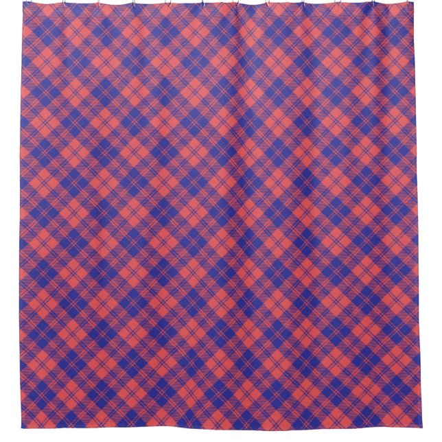 MacGregor of Glengyle Clan Scottish Tartan Plaid Shower Curtain (Front)