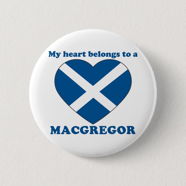 Macgregor Pinback Button (Front)