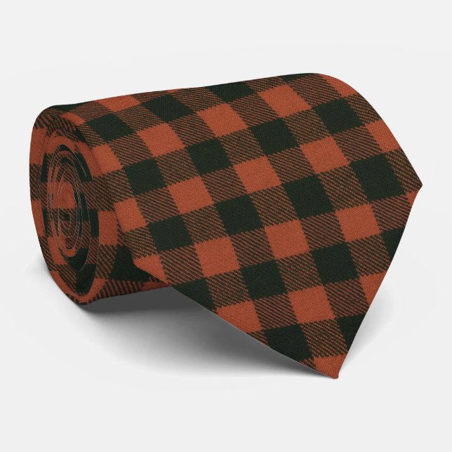 MacGregor Rob Roy Ancient Scottish Tartan Tie (Rolled)