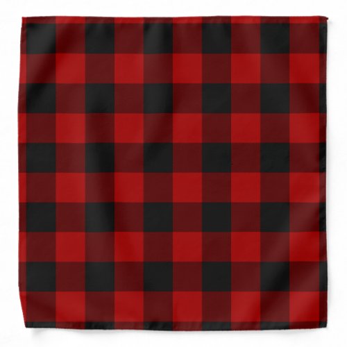 MacGregor  Rob Roy  Buffalo Plaid Red Tartan Bandana