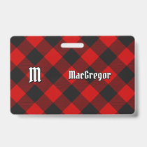 MacGregor Rob Roy Tartan Badge