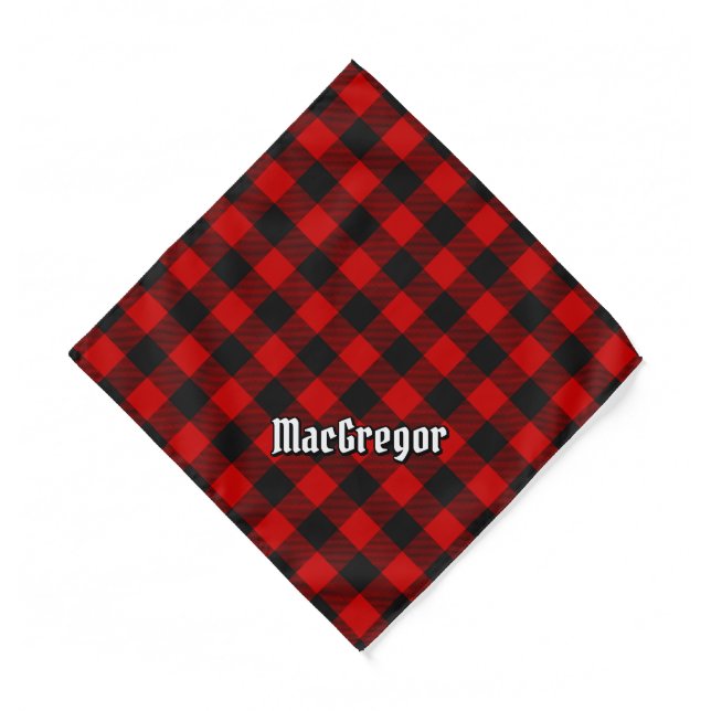 MacGregor Rob Roy Tartan Bandana (Front)