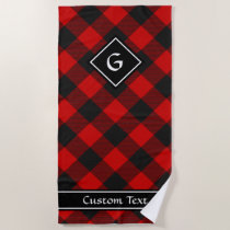 MacGregor Rob Roy Tartan Beach Towel