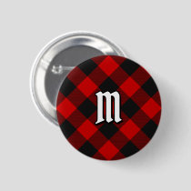 MacGregor Rob Roy Tartan Button