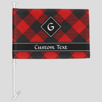 MacGregor Rob Roy Tartan Car Flag