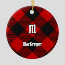 MacGregor Rob Roy Tartan Ceramic Ornament