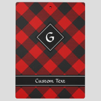MacGregor Rob Roy Tartan Clipboard