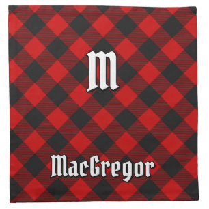 MacGregor Rob Roy Tartan Cloth Napkin