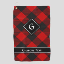 MacGregor Rob Roy Tartan Golf Towel