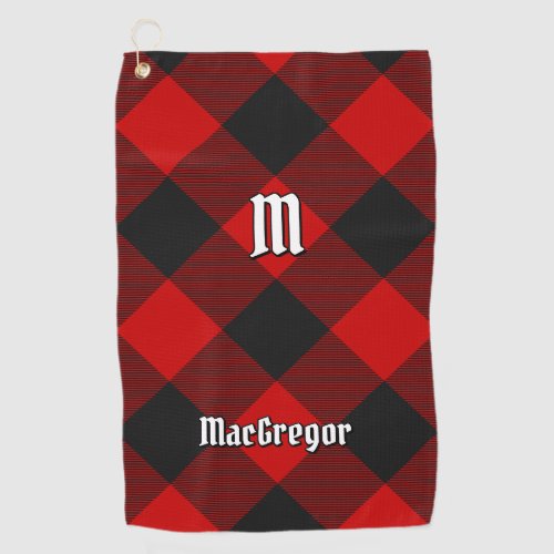 MacGregor Rob Roy Tartan Golf Towel