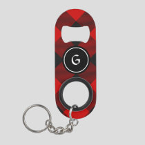 MacGregor Rob Roy Tartan Keychain Bottle Opener