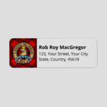 MacGregor Rob Roy Tartan Label