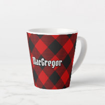 MacGregor Rob Roy Tartan Latte Mug