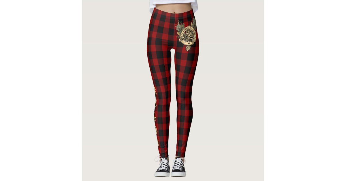 Rob Roy MacGregor Modern Tartan Plaid Sneakers