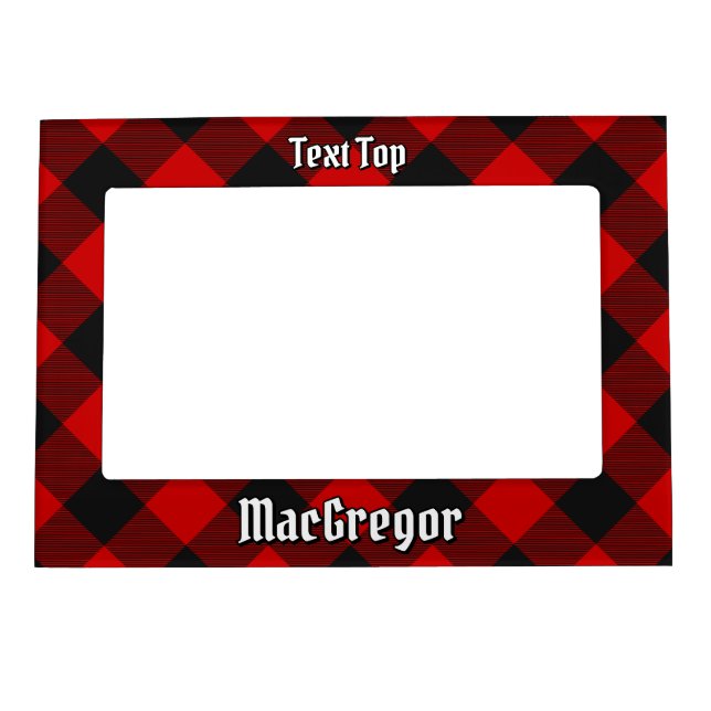 MacGregor Rob Roy Tartan Magnetic Frame (Front)