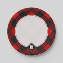 MacGregor Rob Roy Tartan Paper Plates