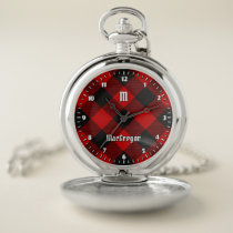 MacGregor Rob Roy Tartan Pocket Watch