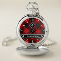 MacGregor Rob Roy Tartan Pocket Watch