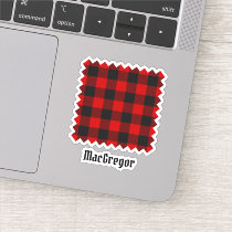 MacGregor Rob Roy Tartan Sticker