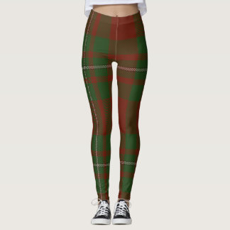 MacGregor Tartan Clan Plaid Leggings