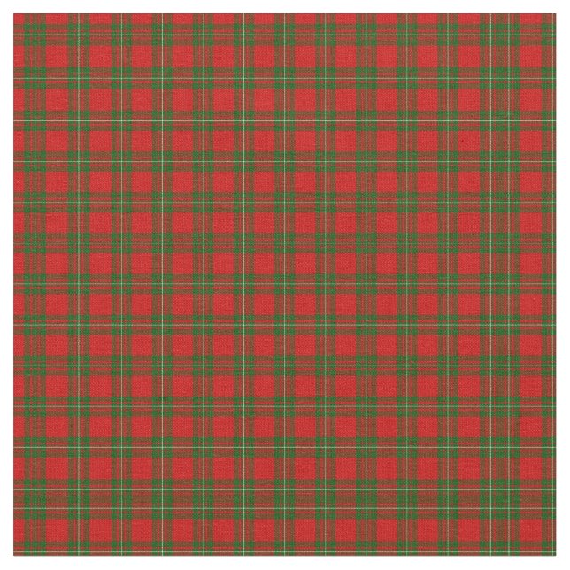 MacGregor Tartan Fabric (Close Up)