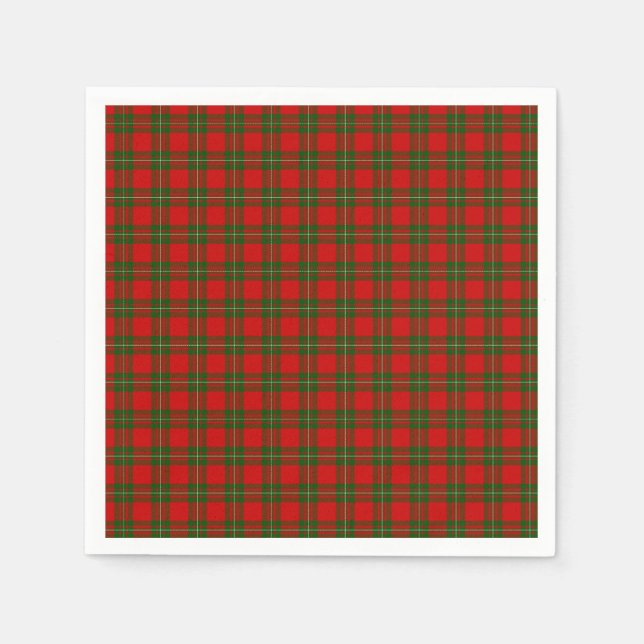 MacGregor Tartan Paper Napkins (Front)