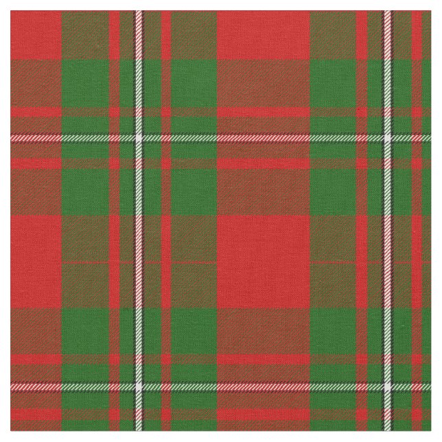 MacGregor Tartan Print Fabric (Close Up)
